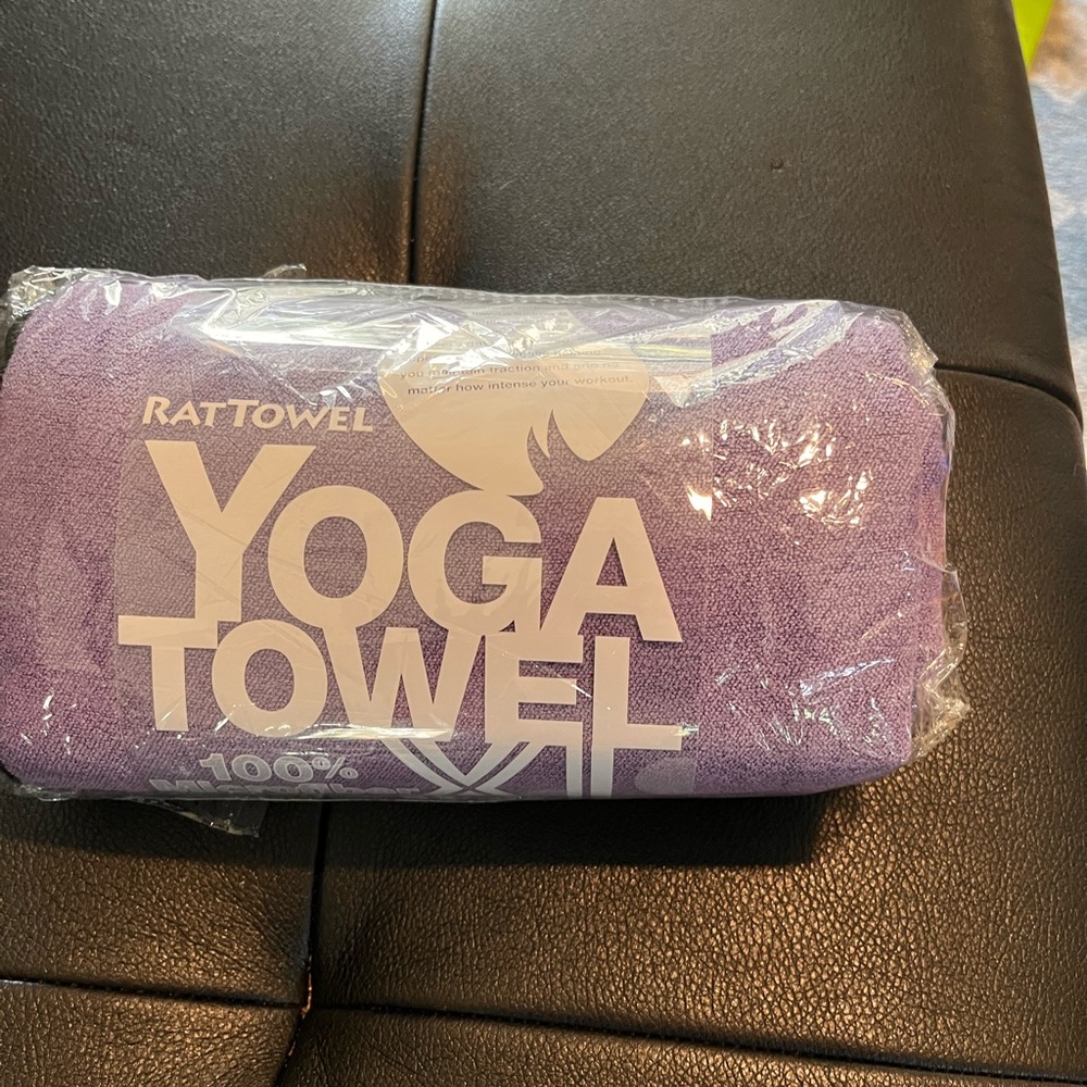 YogaRat XL Yoga Towel Purple